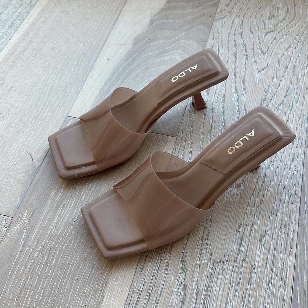 Aldo Kitten Heel Mules